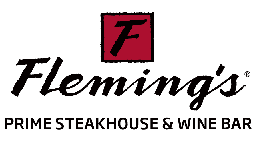 flemings prime steakhouse wine bar vector logo